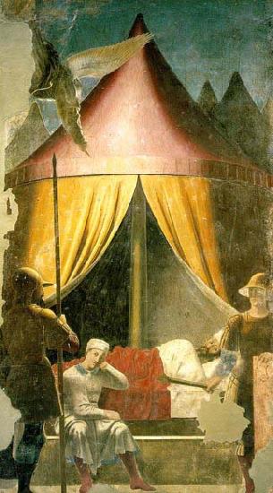 Piero della Francesca Constantine-s Dream France oil painting art